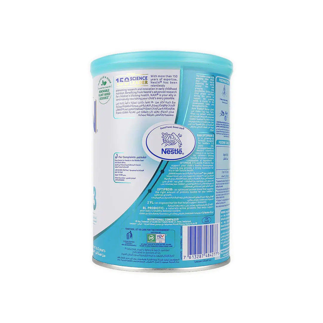 29216-Nan Optipro No-3 Milk 400Gm +1