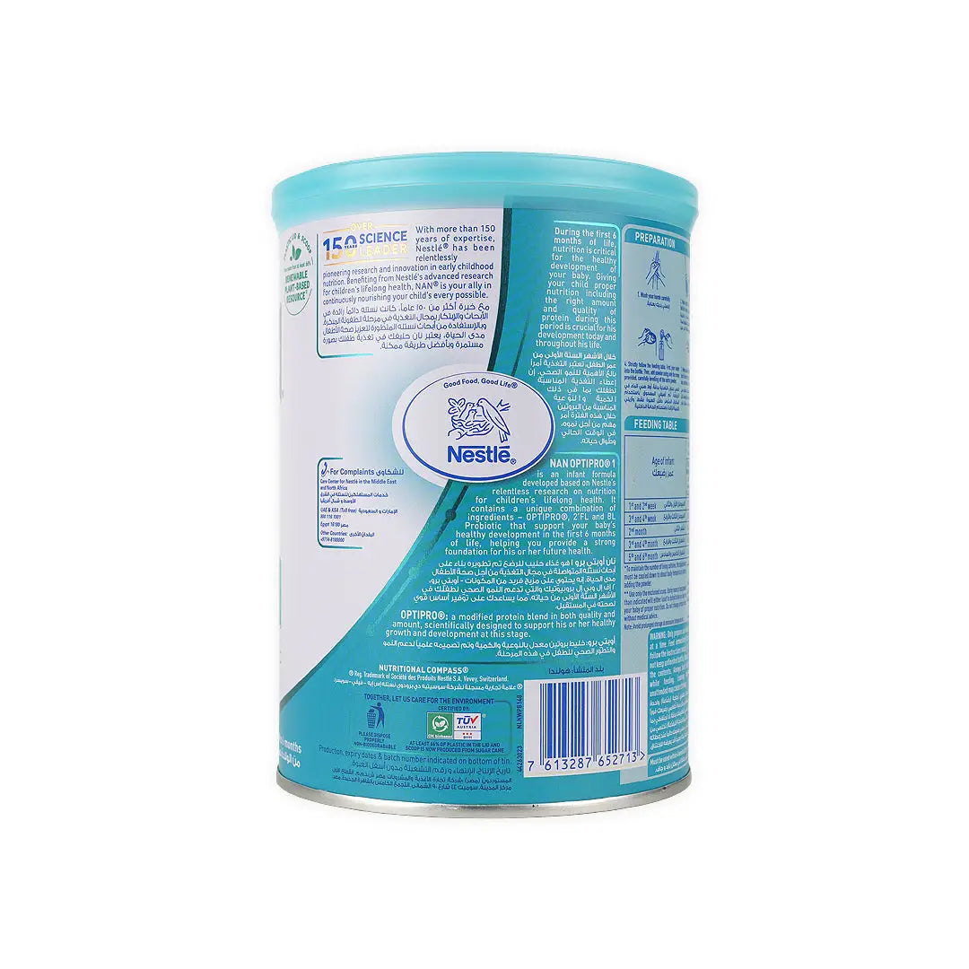 29219-Nan Optipro No-1 Milk 400Gm +1