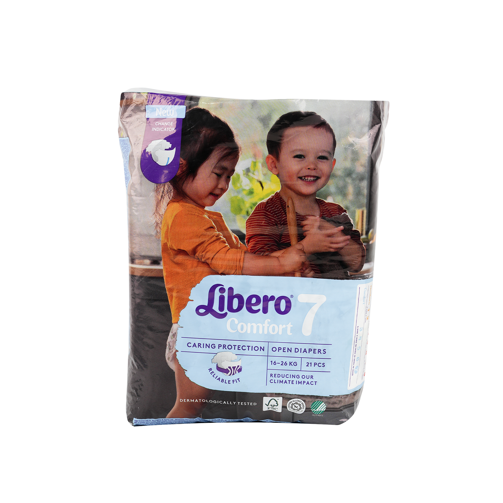 Libero Comfort No.7 (16-26Kg) 21Pcs