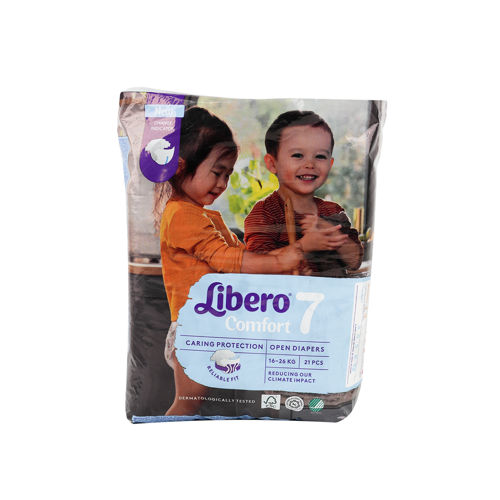 Libero Comfort No.7 (16-26Kg) 21Pcs