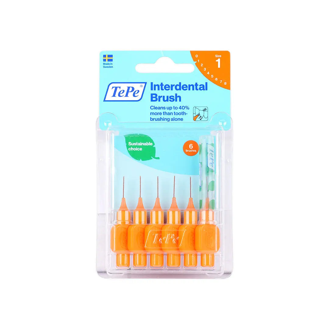 29373-Tepe Interdental Brush Orange 0.45mm -Size 1