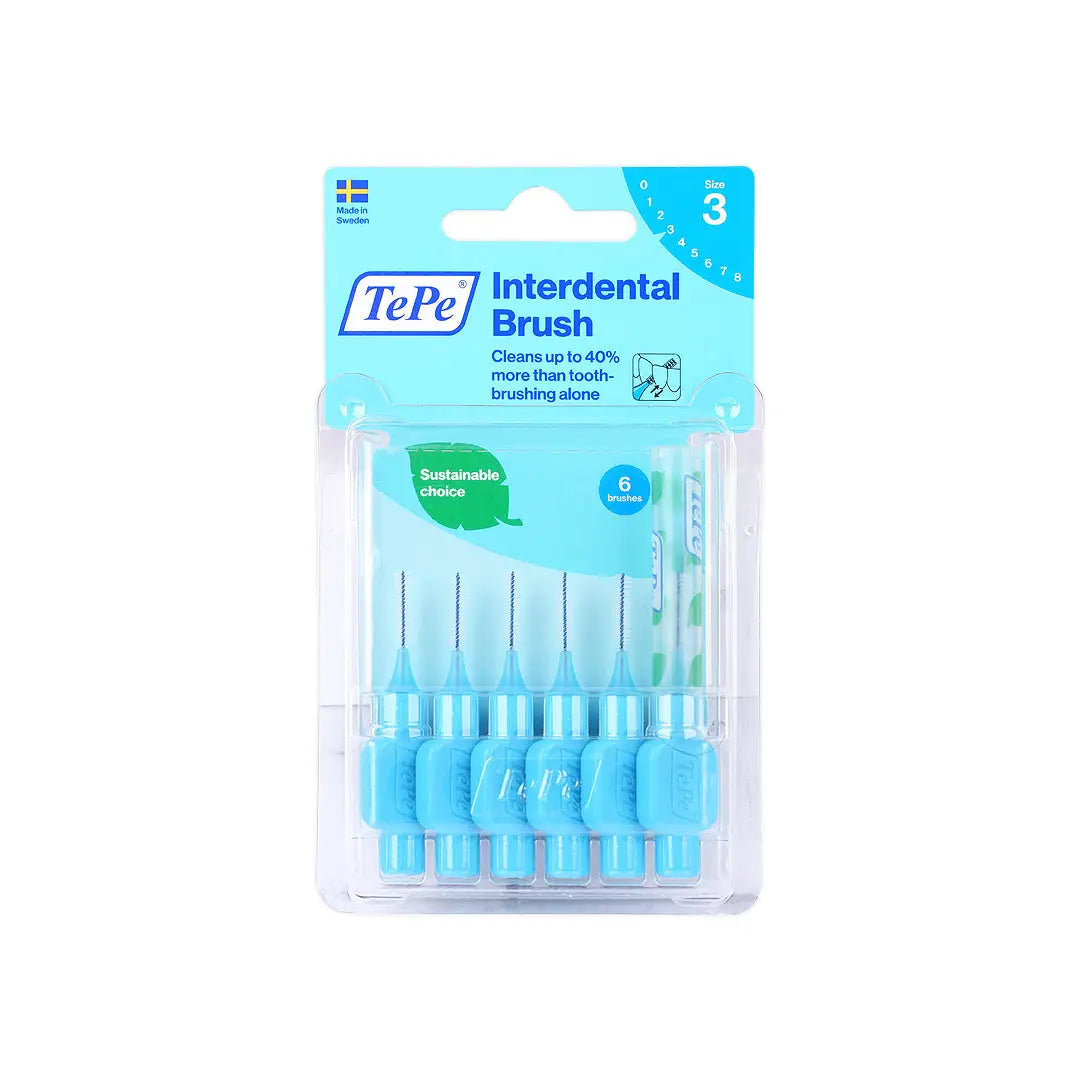 29375-Tepe Interdental Brush Blue 0.6mm-Size 3