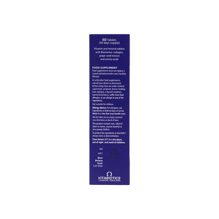 29495-Vitabiotics Wellwoman Hair Follic Tricologic 60Tab +2