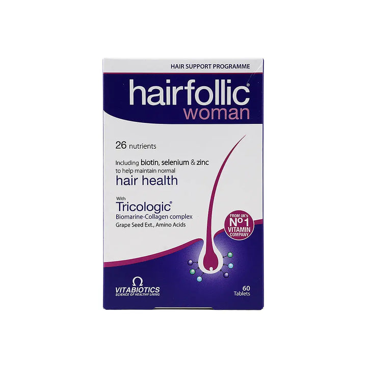 29495-Vitabiotics Wellwoman Hair Follic Tricologic 60Tab