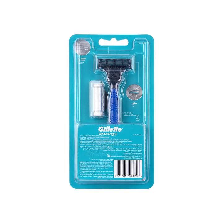 29508-Gillette Mach3+ 1Handle+2Cap-0706 +1