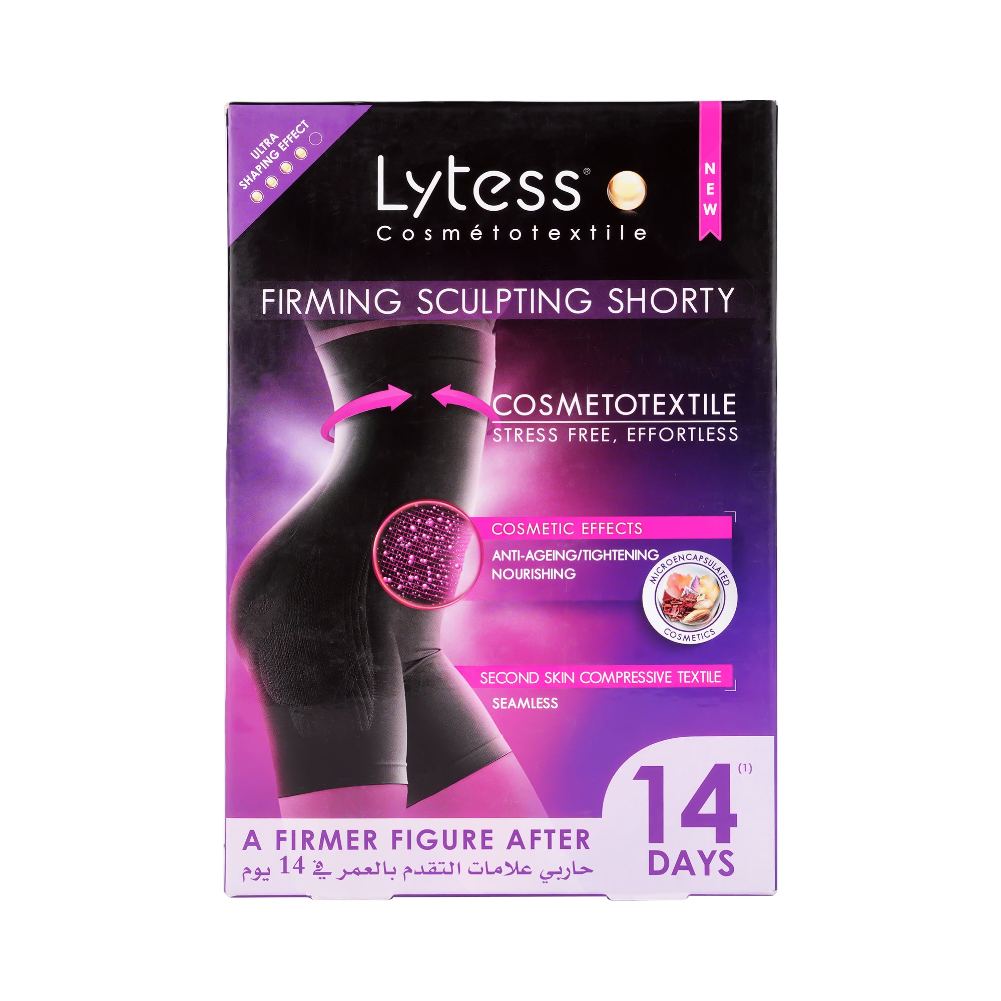 29537-Lytess Firming Sculpting Shorty Anti-Aging Flesh-XXL