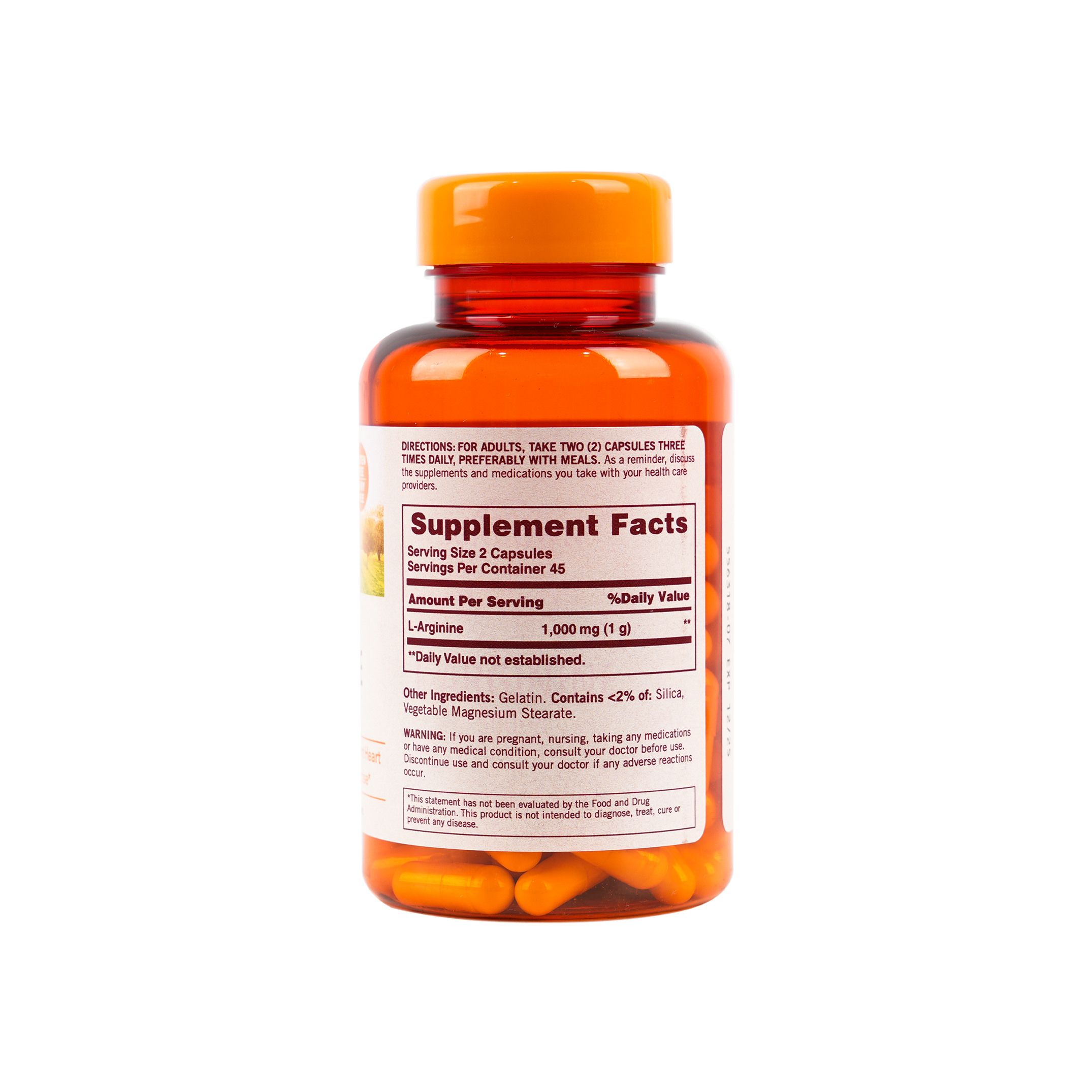 SUNDOWN L-ARGININE 500MG 90CAP