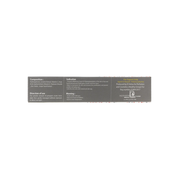 29717-Potaquin Whitening Cream 50Gm +1