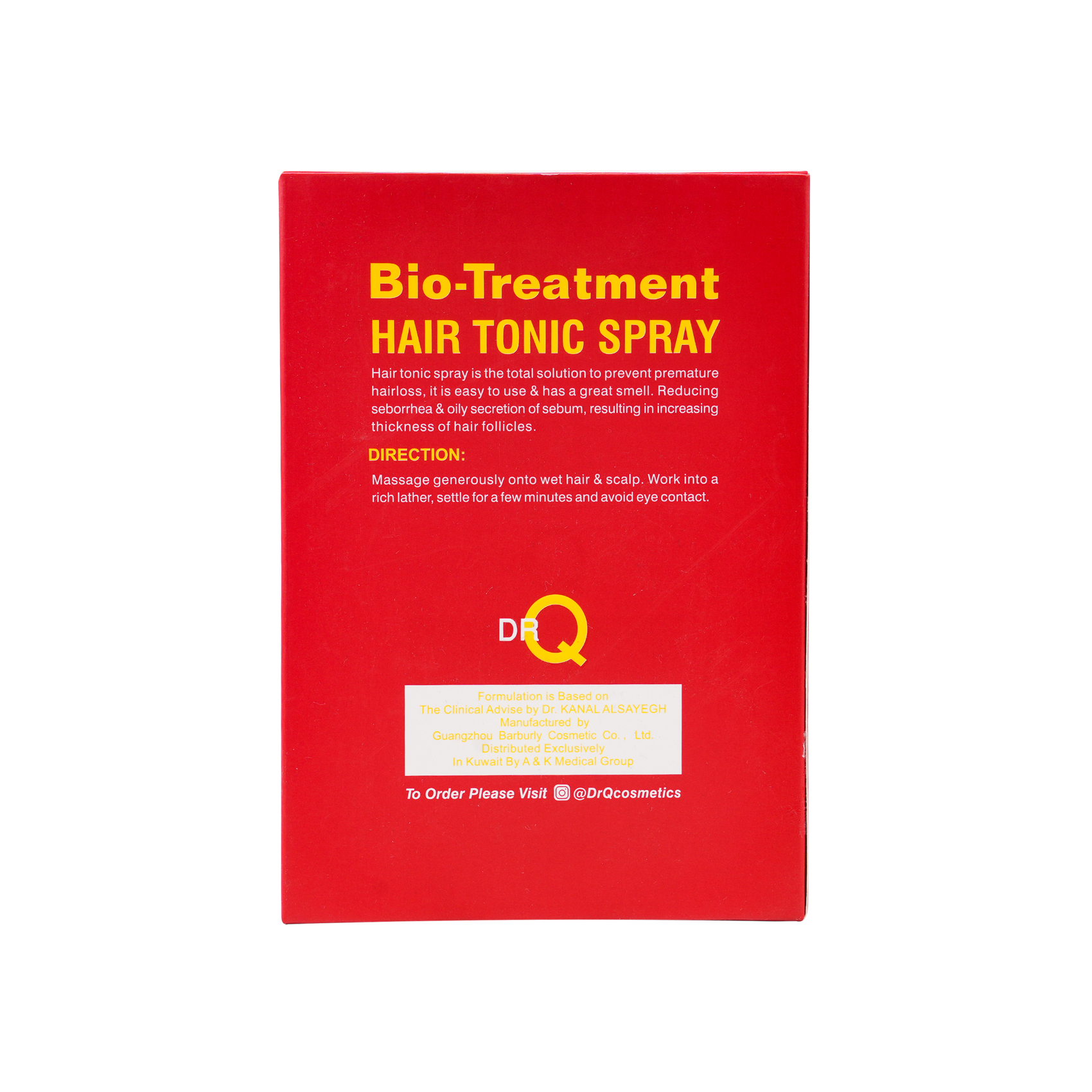 DR.Q BIO-TREATMENT HAIR REPAIR 80ML