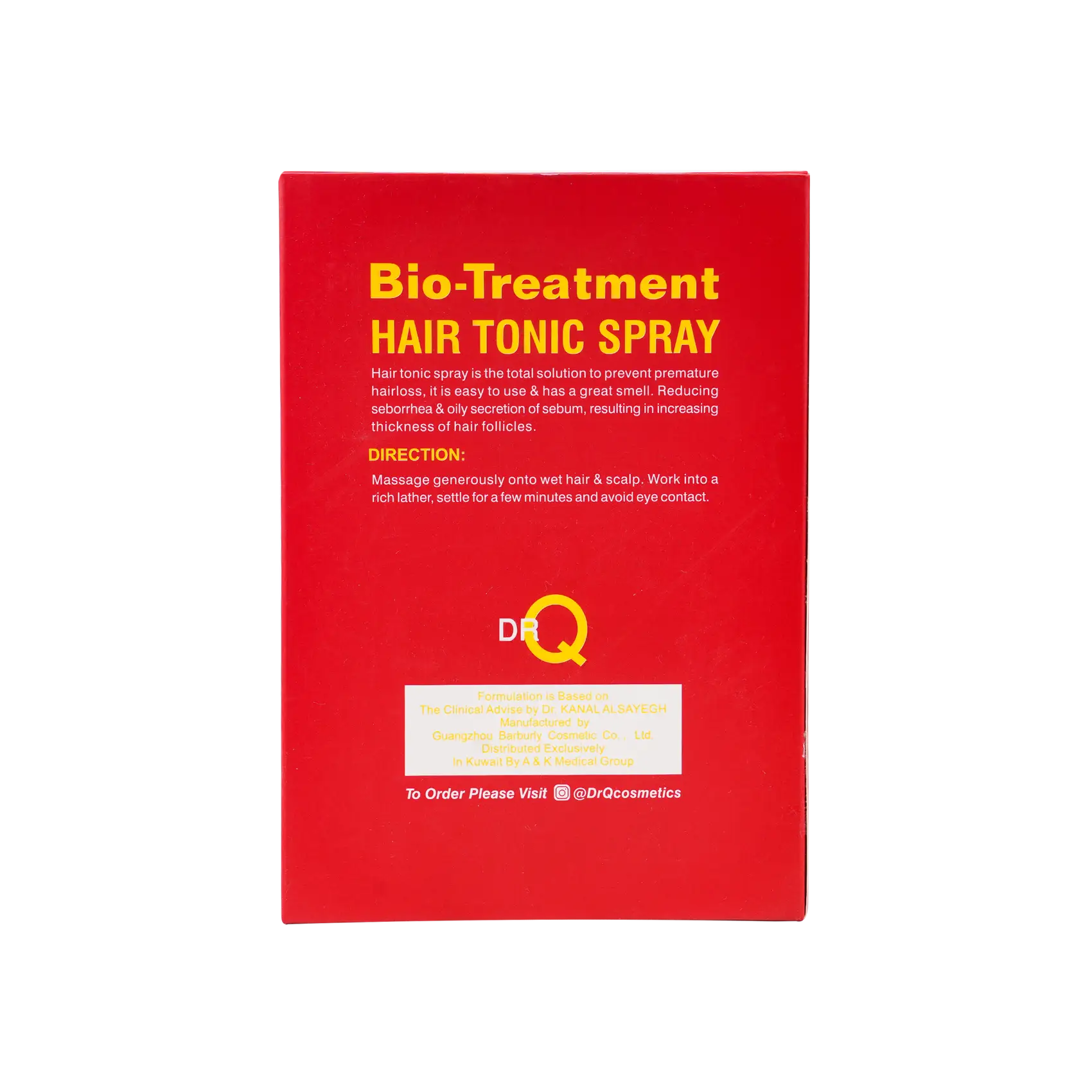 DR.Q BIO-TREATMENT HAIR REPAIR 80ML