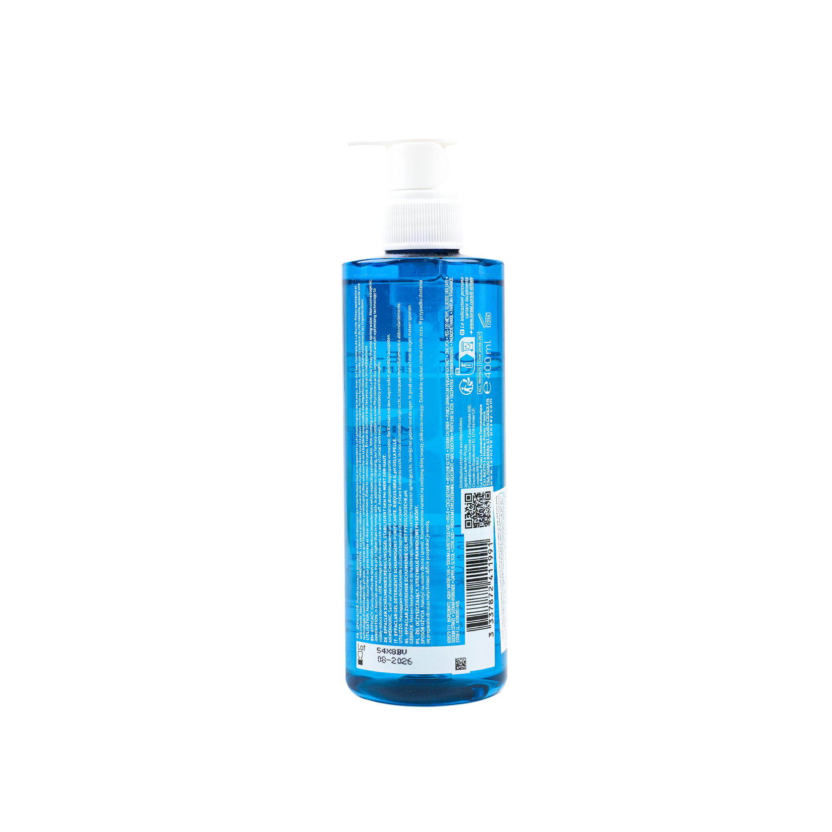 LA ROCHE POSAY EFFACLAR FOAMING GEL 400ML