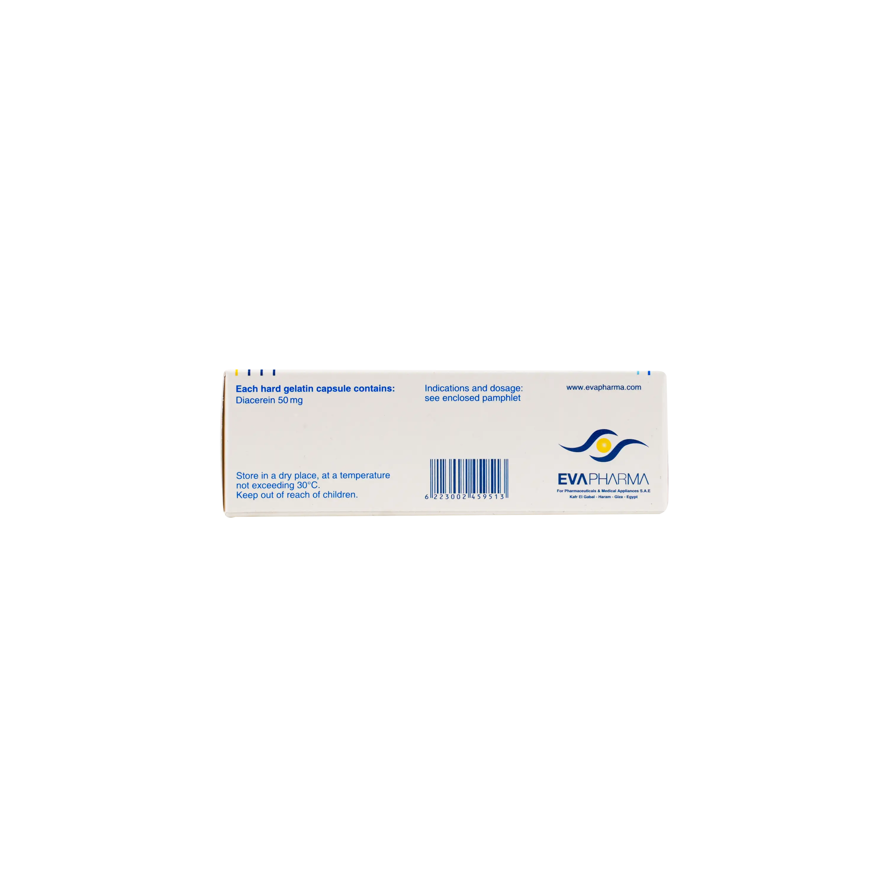 Diacerein 50Mg 30Cap