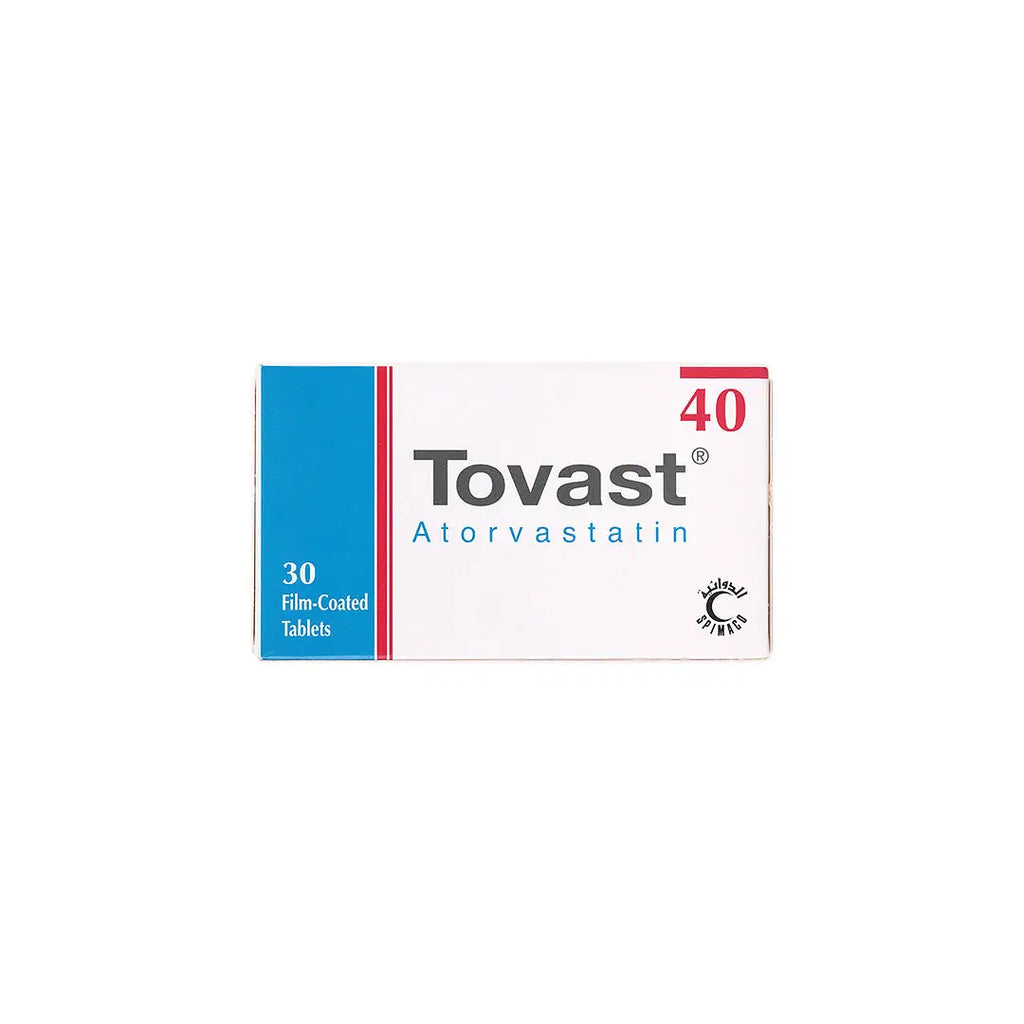 Tovast 40Mg 30 Tablets
