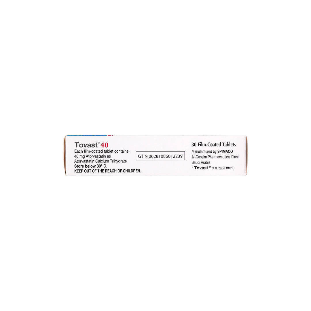 29853-Tovast 40Mg 30  Tablets +3