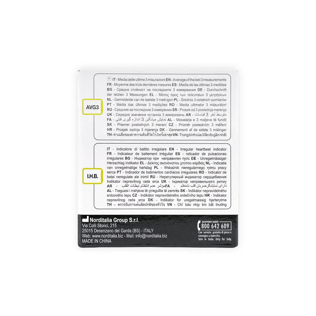 Norditalia Wrist BP Monitor-BP500