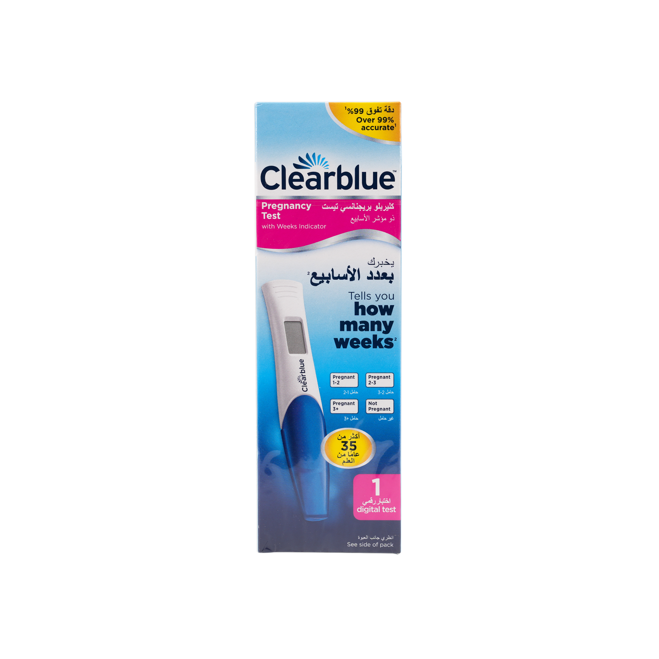 Clearblue Digital Pregnancy Test With Weeks Indicator