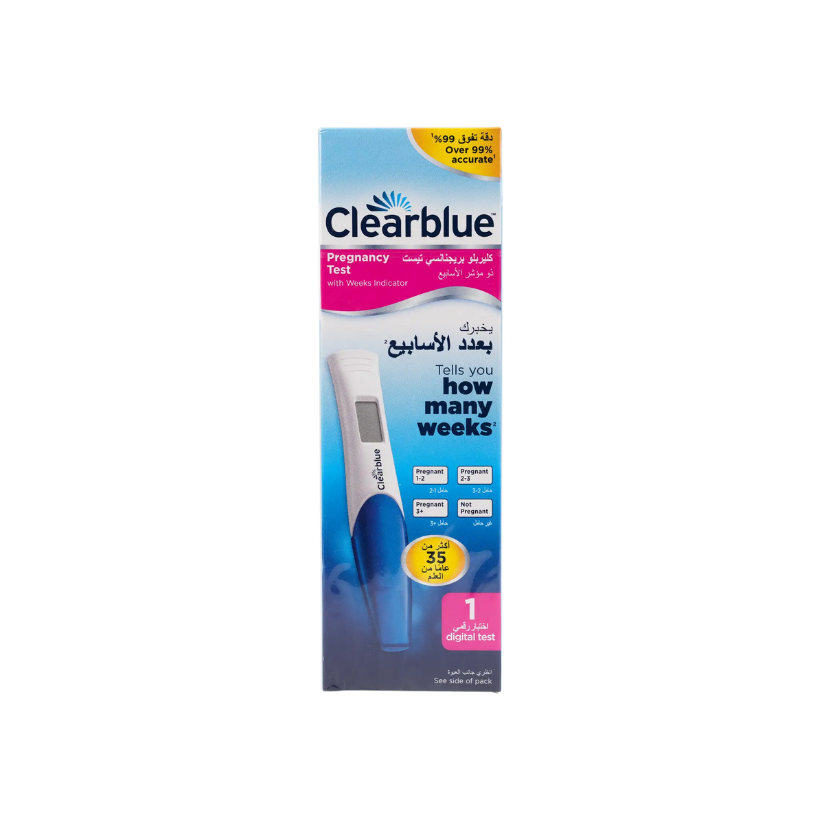 29912-Clearblue Digital Pregnancy Test With Weeks Indicator