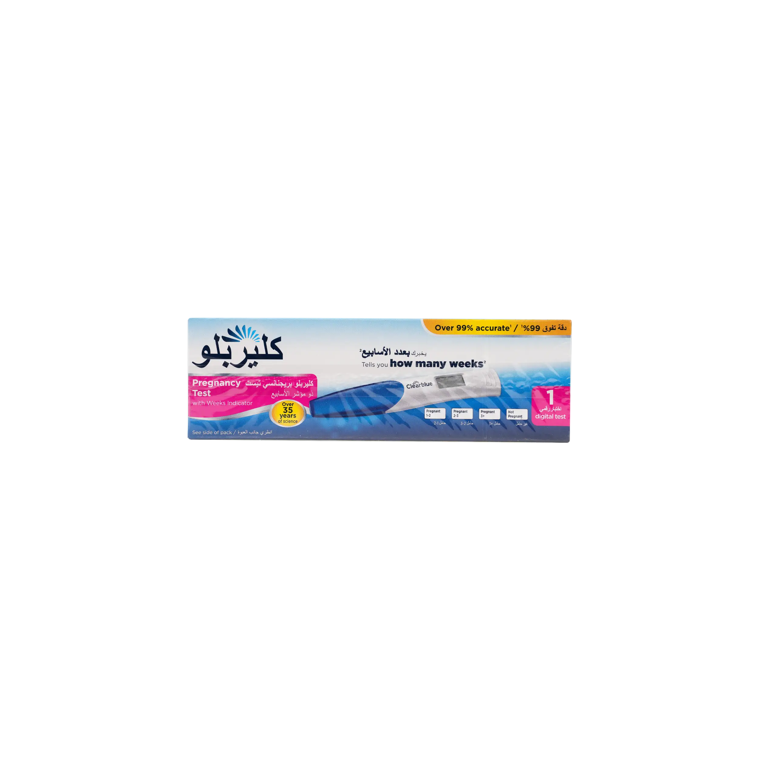 Clearblue Digital Pregnancy Test With Weeks Indicator