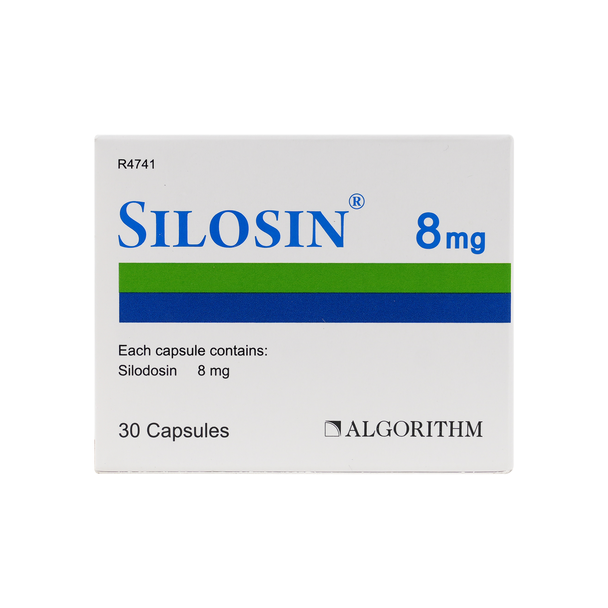 SILOSIN 8 MG 30 CAPS