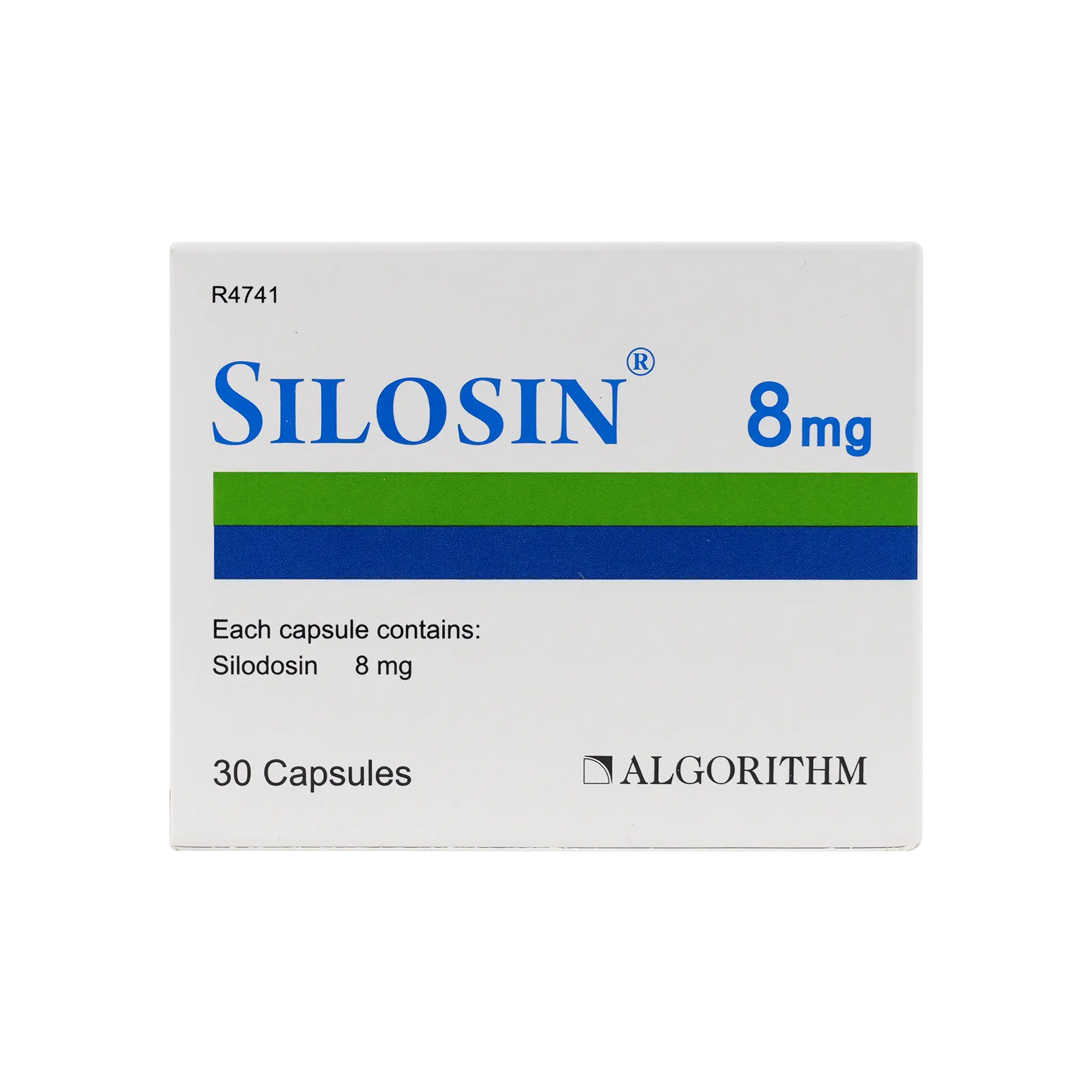 SILOSIN 8 MG 30 CAPS