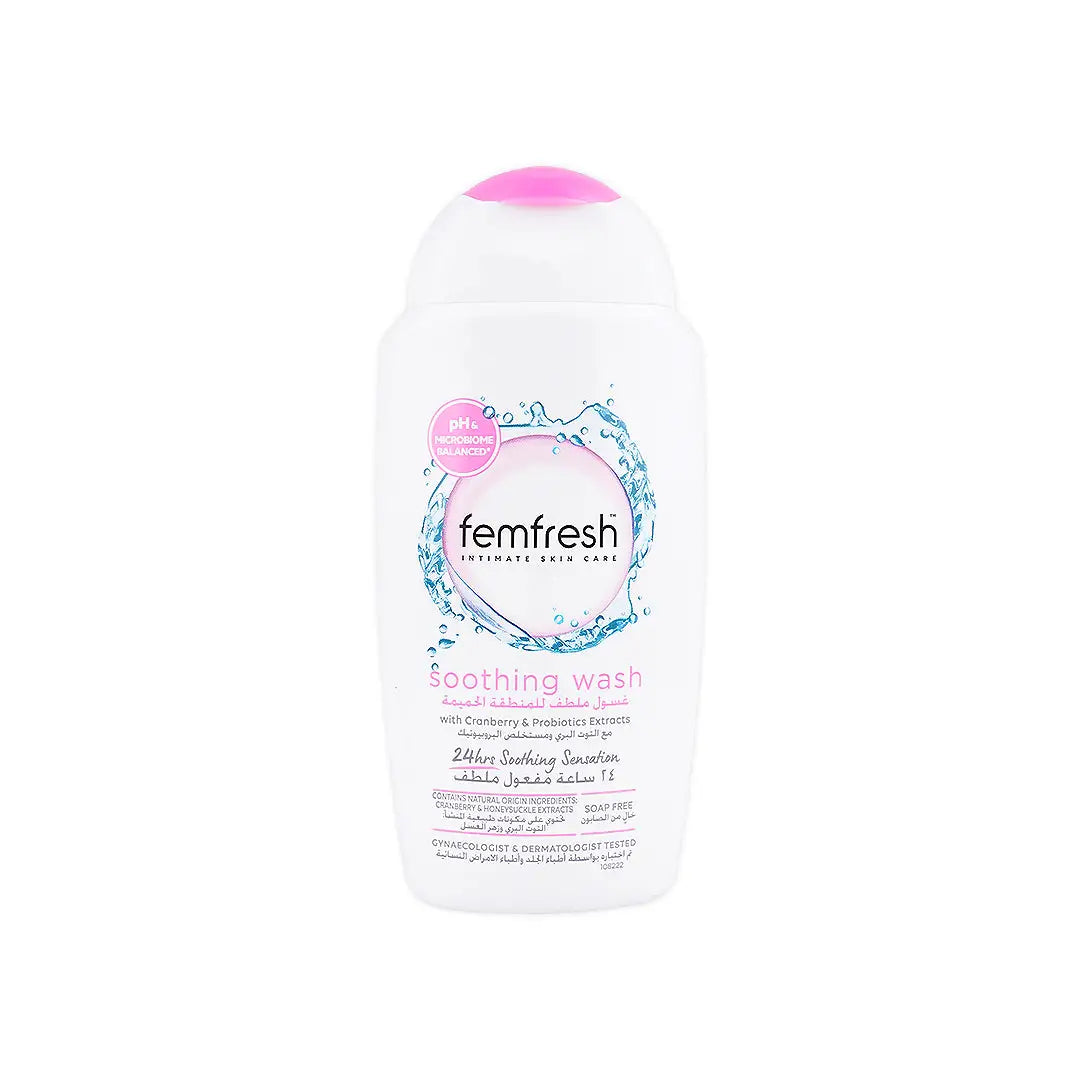 femfresh soothing wash 250ml