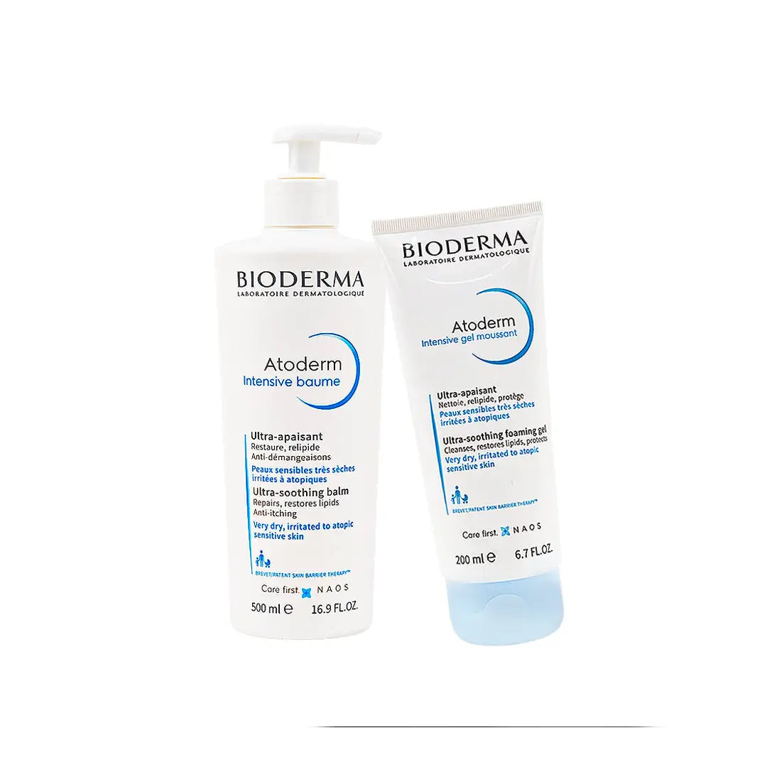 97769-Bioderma Atoderm Intensive-Bundle (Baume 500Ml+Gel 200Ml)