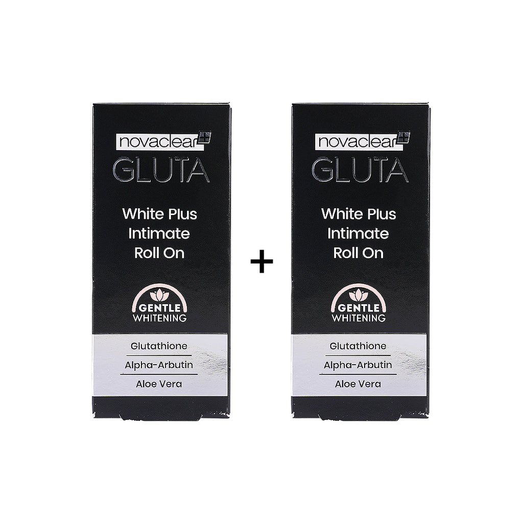 Novaclear Gluta White Plus Intimate Roll On 50Ml Bundle