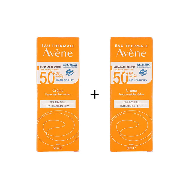 97765-Avene Very High Protection SPF50+ Cream 50Ml Bundle +1