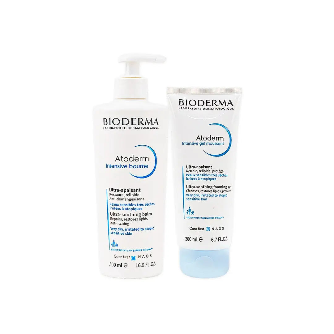 BIODERMA ATODERM INTENSIVE-Bundle (BAUME 500ML+GEL 200ML)