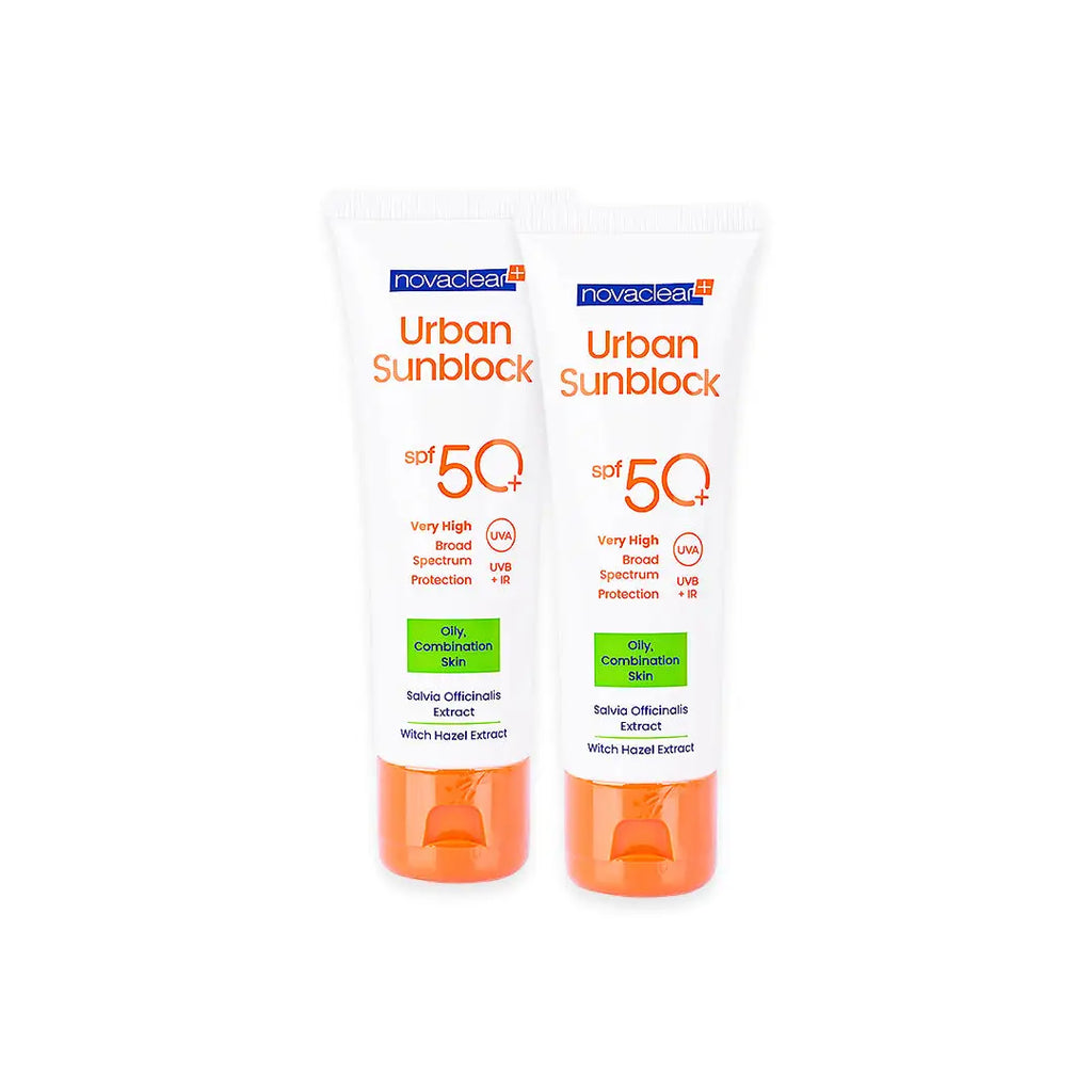 Novaclear Urban Sunblock SPF50+ Oily Skin 40Ml  Bundle