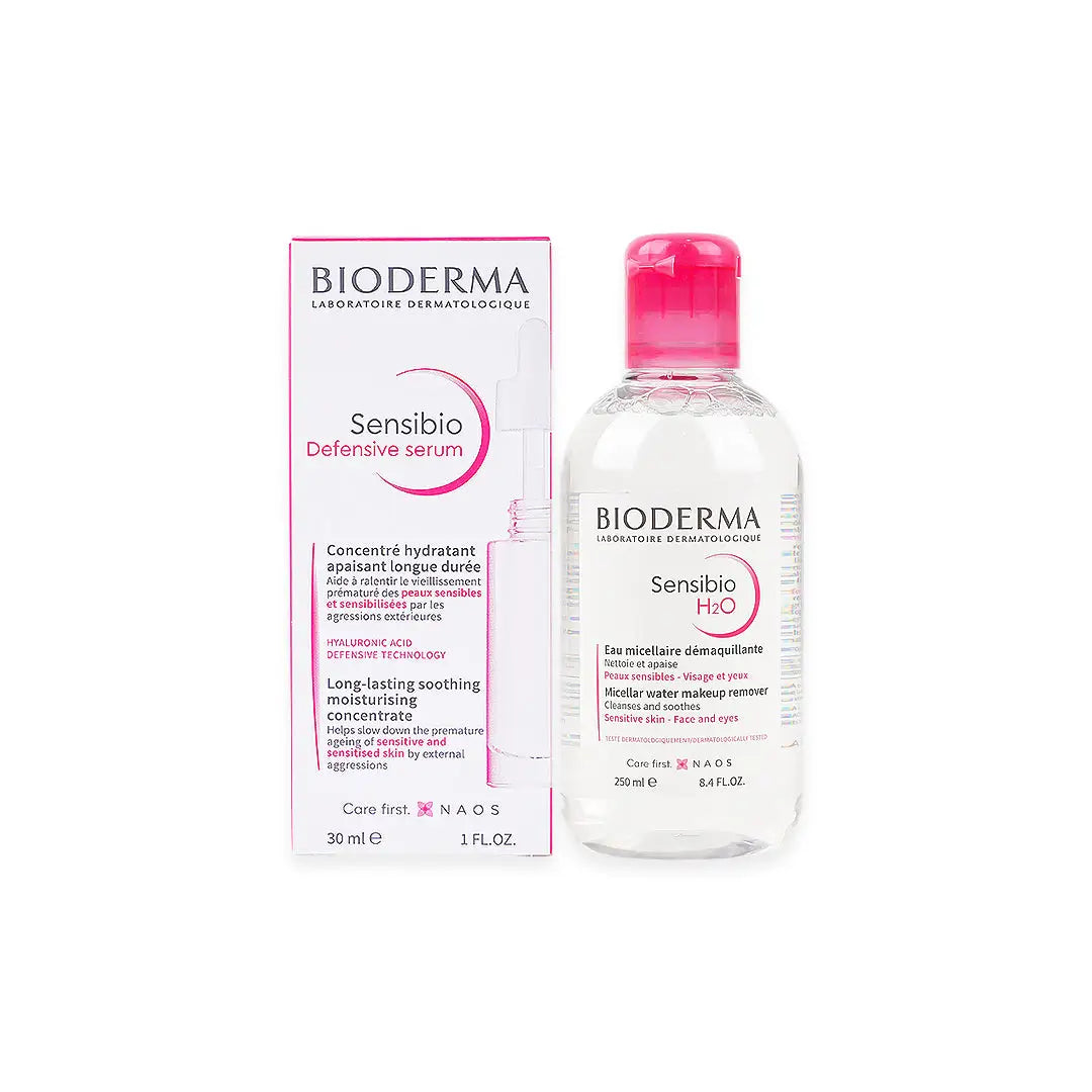 97775-Bioderma Sensibio Defensive Serum 30Ml+H2O 250Ml Bundle +1