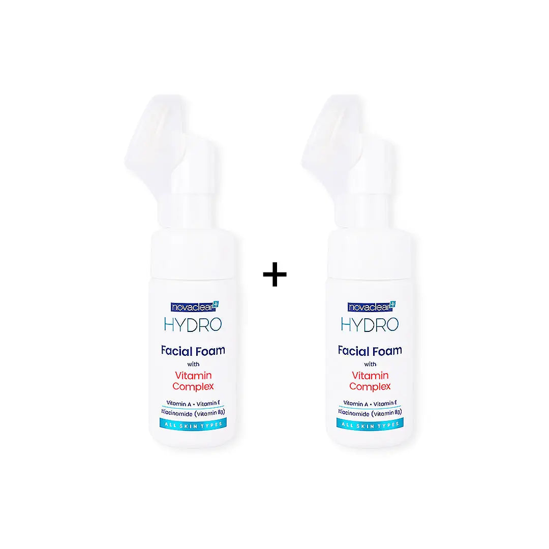 Novaclear Hydro Facial Foam With Vit Complex 100ml 1+1 Bundle