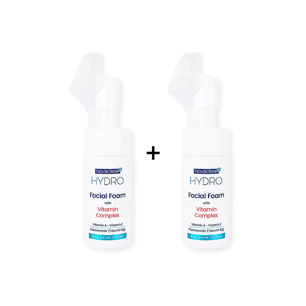 Novaclear Hydro Facial Foam With Vit Complex 100ml 1+1 Bundle