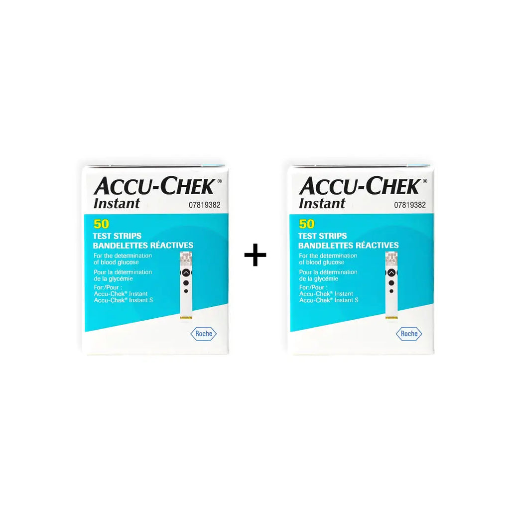Accu-Chek Instant 50 Strips 1+1 Bundle