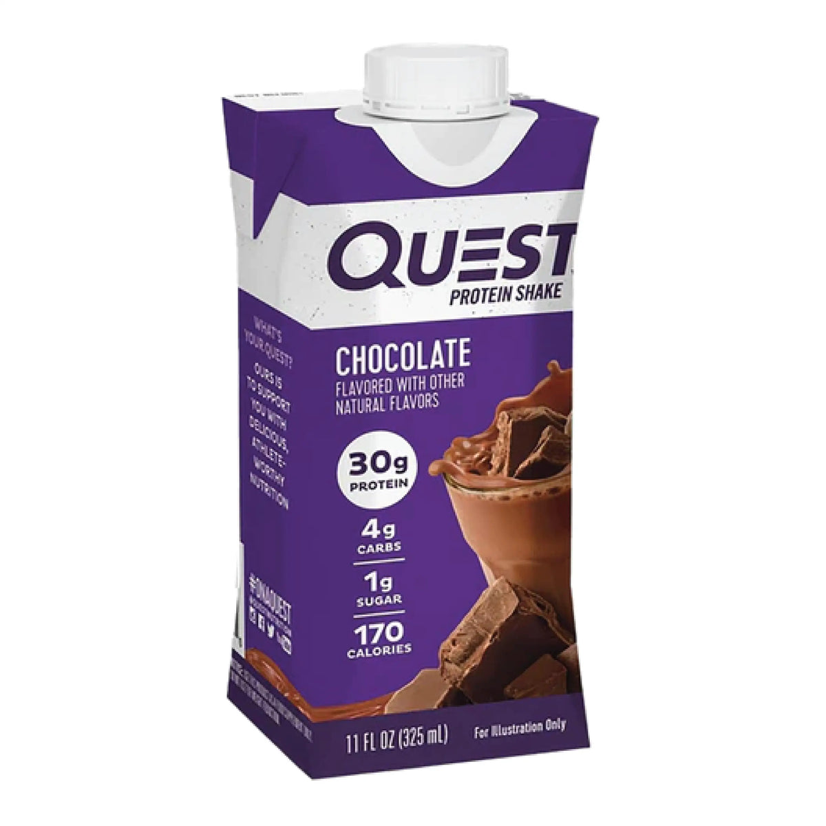 53583-Quest Protein Shake 30g-Chocolate 325ml