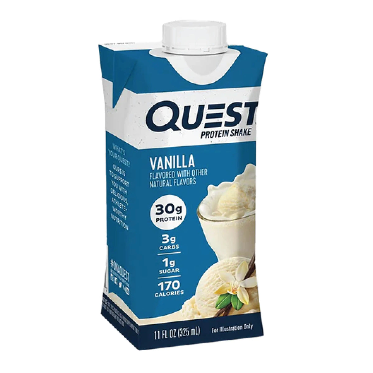 53584-Quest Protein Shake 30g-Vanilla 325ml