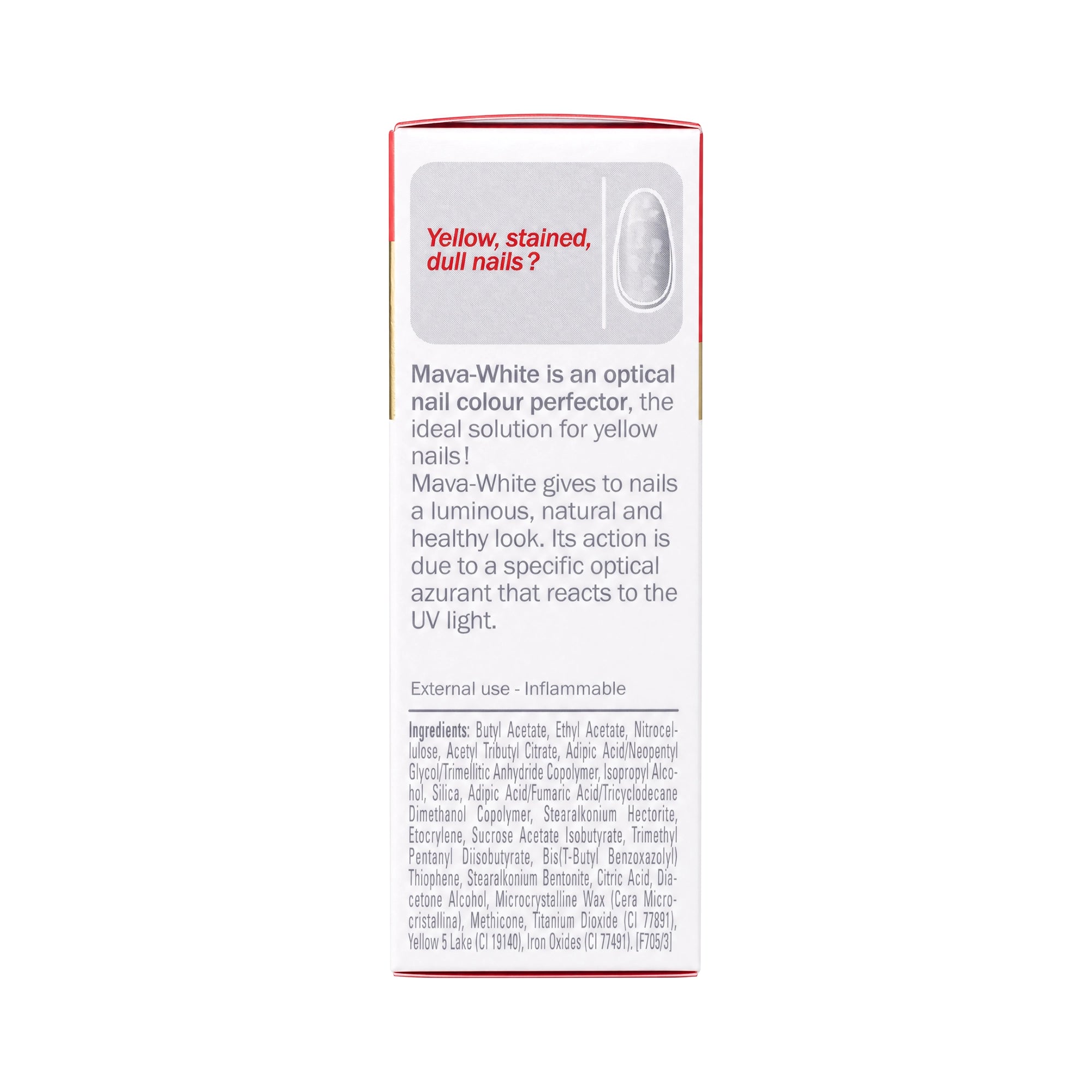 30029-Mavala Mava-White Nail Whitener 10ml +7