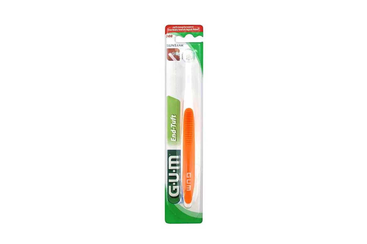 30131-GUM End-Truft Tapered Trim Toothbrush Soft-308 +4