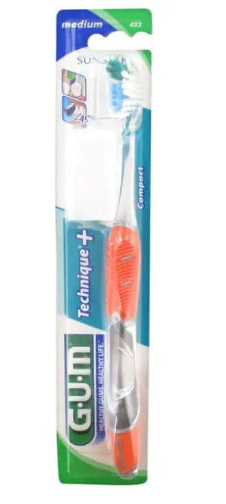 GUM Technique Plus Toothbrush Medium-493