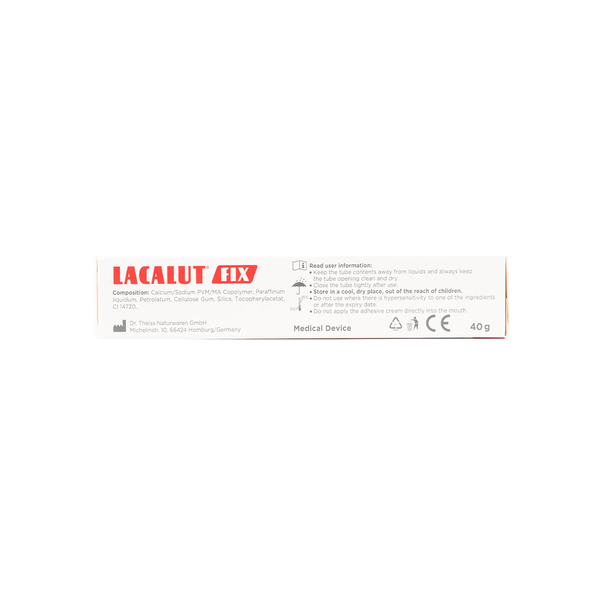 30154-Lacalut Fix Adhesive Cream 40g +1