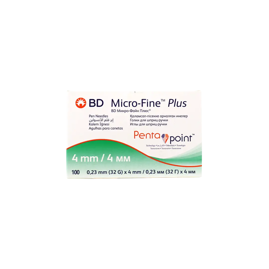 BD Micro-Fine Pen Needles 4mmx32G 100pcs