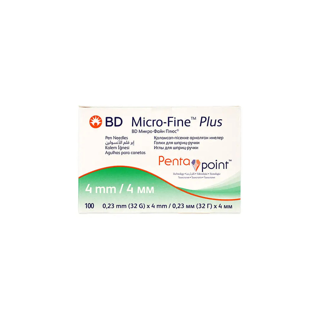 BD Micro-Fine Pen Needles 4mmx32G 100pcs