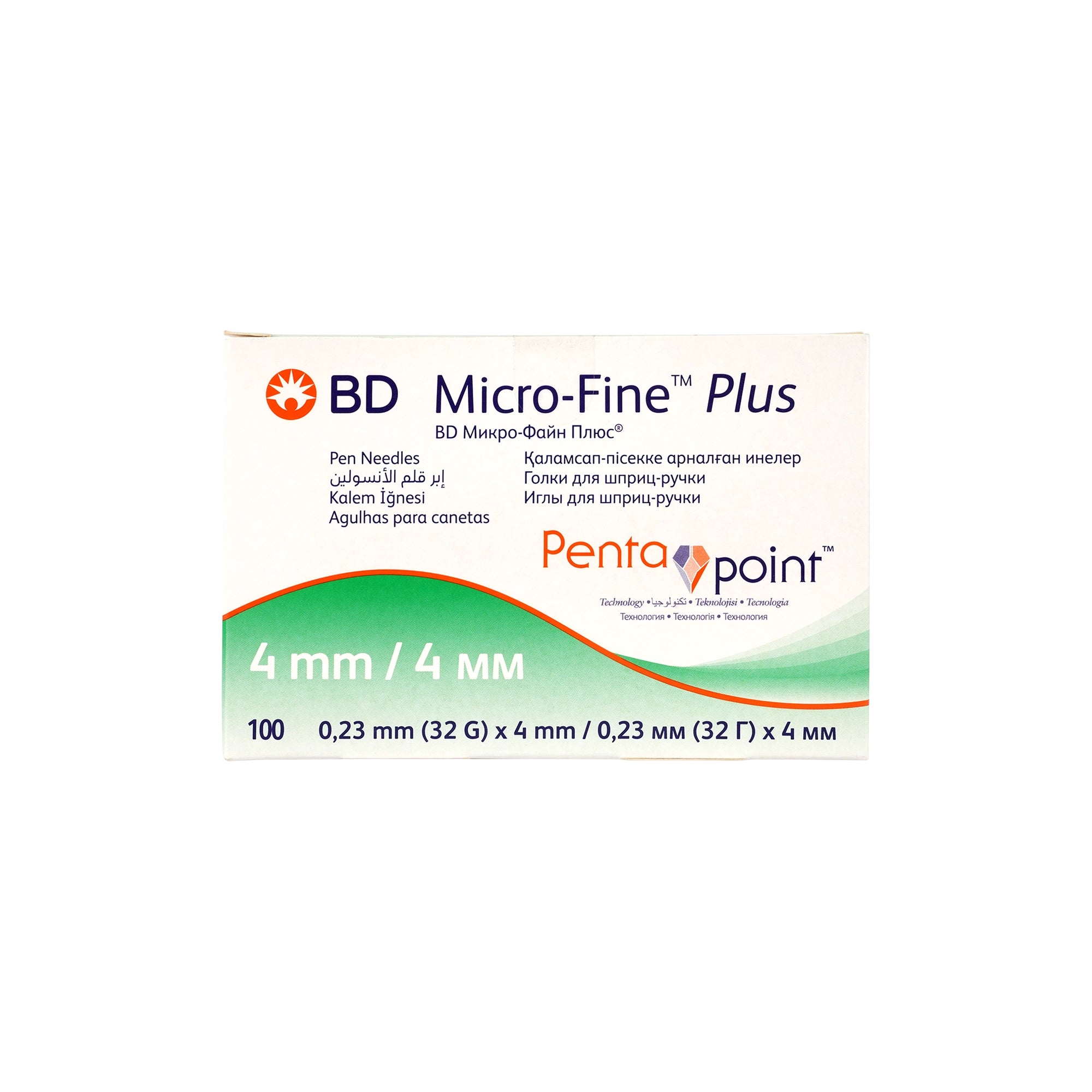 30170-BD Micro-Fine Pen Needles 4mmx32G 100pcs