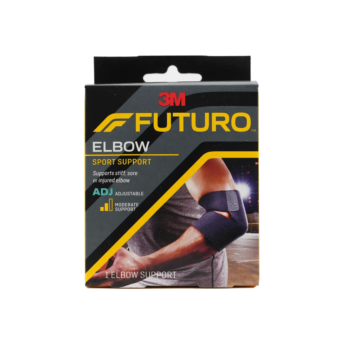 30214-Futuro Elbow Sport Support Black-09038 ADJ