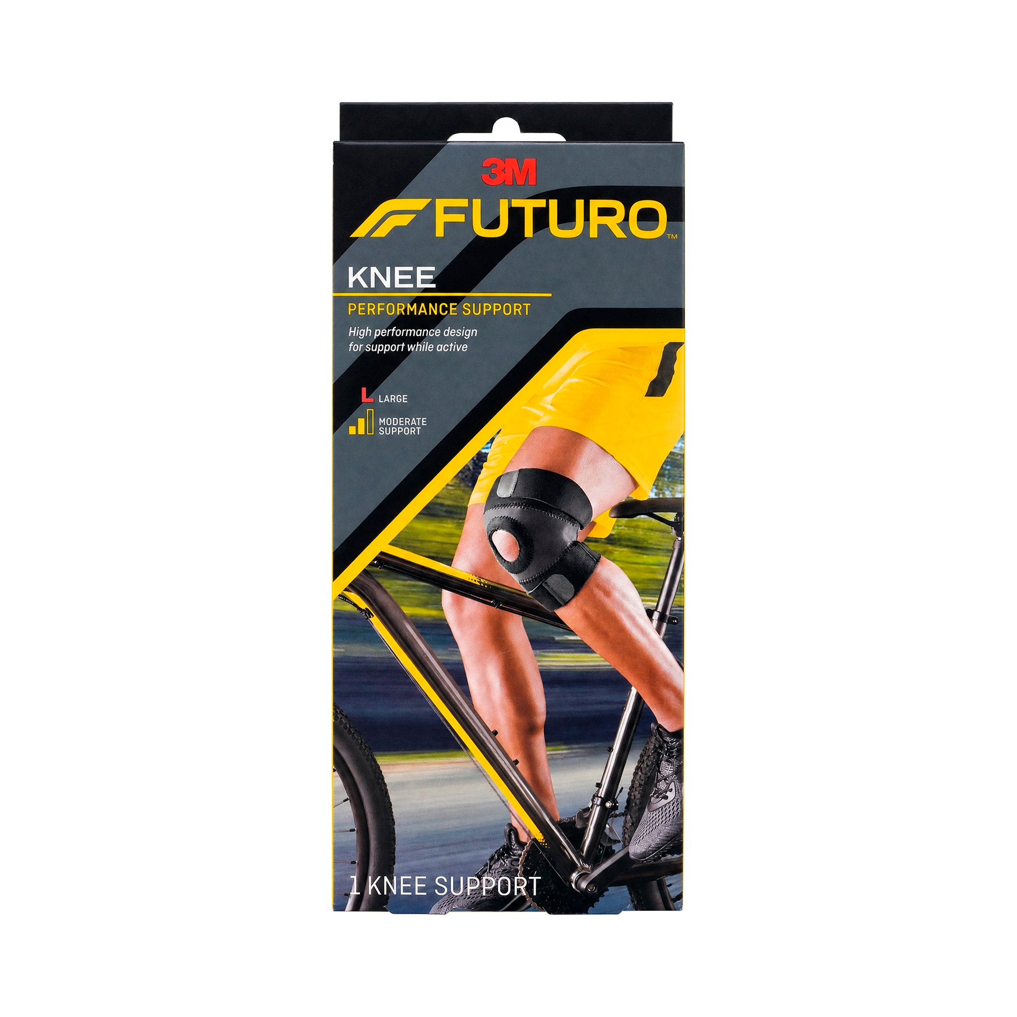 30217-Futuro Knee Performance Knee Support-45697 L