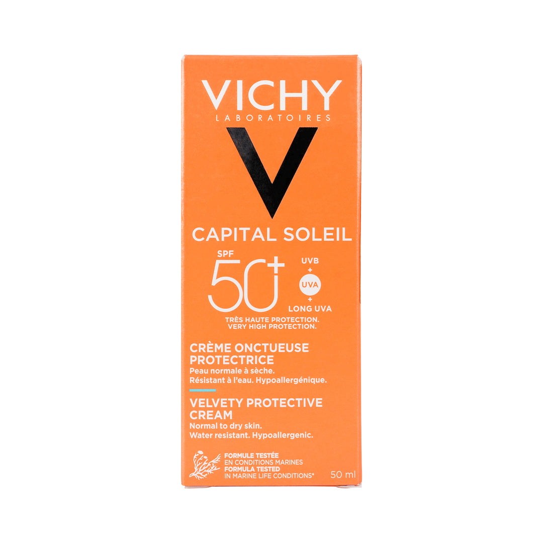 30306-Vichy Capital Soleil SPF50 Velvety Cream 50ml +3