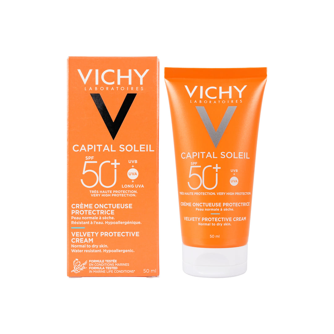 30306-Vichy Capital Soleil SPF50 Velvety Cream 50ml +2