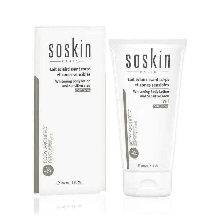 30414-Soskin Whitening Body Lotion &amp; Sensitive150 ml +4