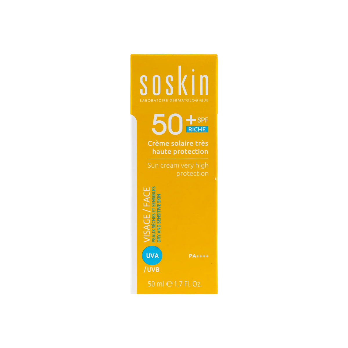 30416-Soskin Sun Cream Face Riche Very High Pro SPF 50+ 50 ml