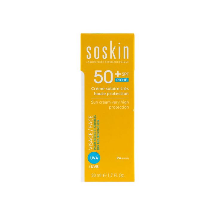 30416-Soskin Sun Cream Face Riche Very High Pro SPF 50+ 50 ml +4